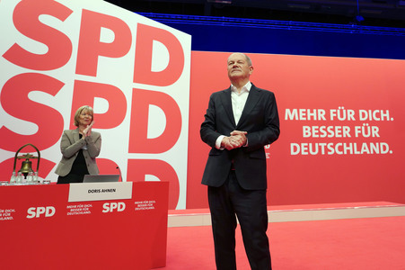Außerordentlicher Bundesparteitag der SPD in Berlin