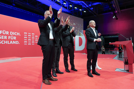 Außerordentlicher Bundesparteitag der SPD in Berlin