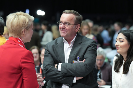 Außerordentlicher Bundesparteitag der SPD in Berlin