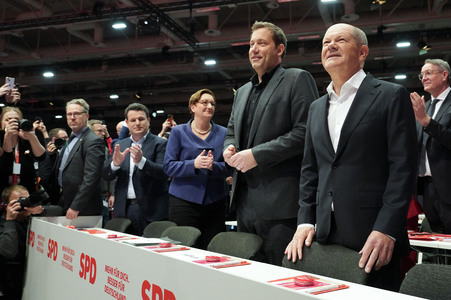 Außerordentlicher Bundesparteitag der SPD in Berlin