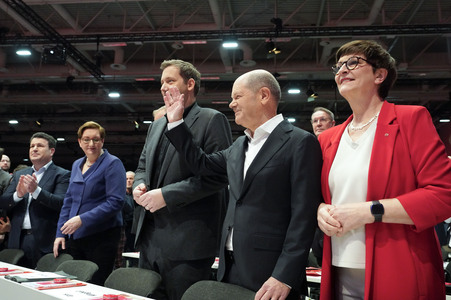Außerordentlicher Bundesparteitag der SPD in Berlin