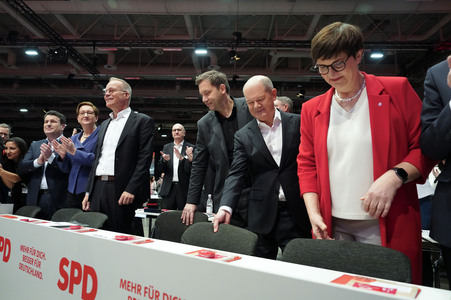 Außerordentlicher Bundesparteitag der SPD in Berlin