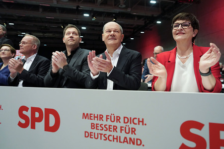Außerordentlicher Bundesparteitag der SPD in Berlin