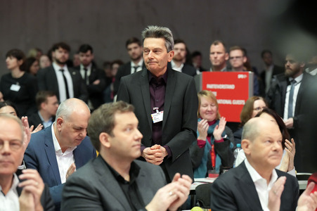 Außerordentlicher Bundesparteitag der SPD in Berlin