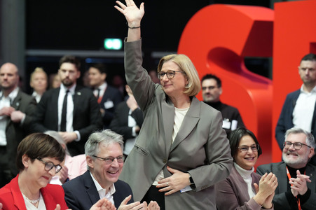 Außerordentlicher Bundesparteitag der SPD in Berlin