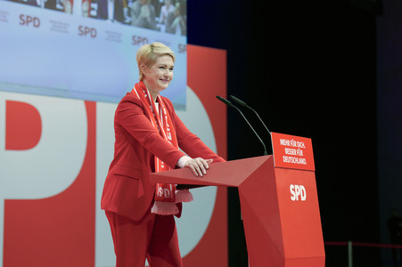 Außerordentlicher Bundesparteitag der SPD in Berlin
