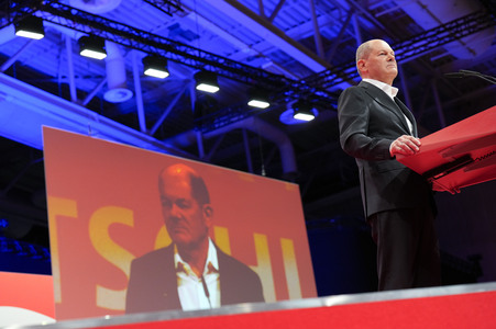 Außerordentlicher Bundesparteitag der SPD in Berlin