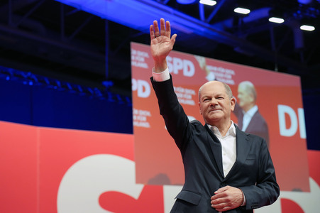 Außerordentlicher Bundesparteitag der SPD in Berlin