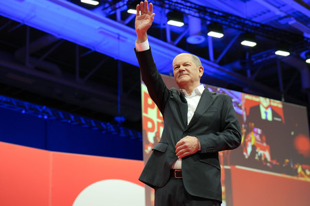 Außerordentlicher Bundesparteitag der SPD in Berlin