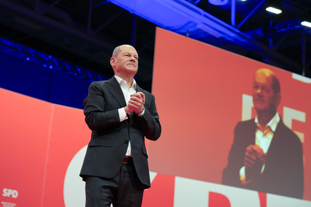 Außerordentlicher Bundesparteitag der SPD in Berlin