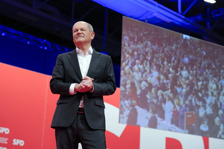 Außerordentlicher Bundesparteitag der SPD in Berlin
