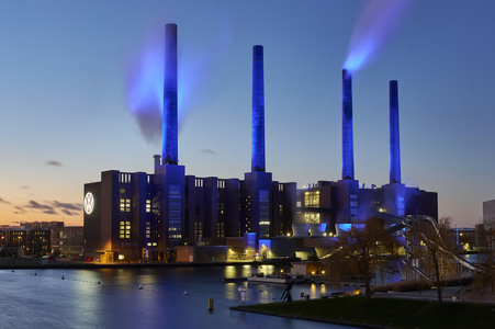 VW Autostadt Illumination in Wolfsburg