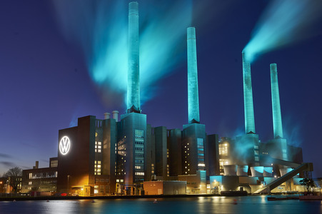 VW Autostadt Illumination in Wolfsburg