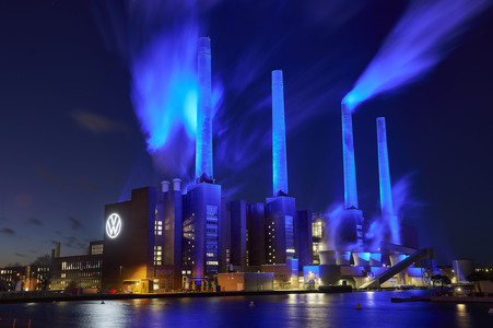 VW Autostadt Illumination in Wolfsburg