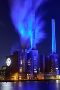 VW Autostadt Illumination in Wolfsburg