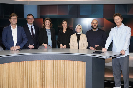 Talkshow 'hart aber fair' in Berlin