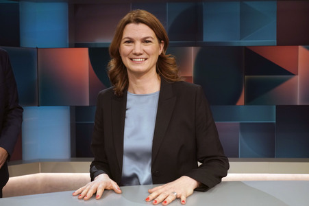 Talkshow 'hart aber fair' in Berlin