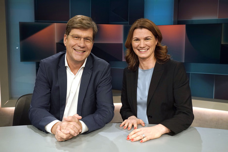 Talkshow 'hart aber fair' in Berlin