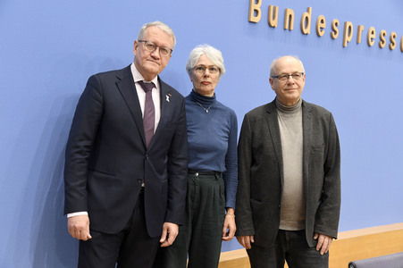 Bundespressekonferenz 15 Jahre katholischer Missbrauchsskandal in Berlin