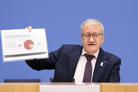 Bundespressekonferenz 15 Jahre katholischer Missbrauchsskandal in Berlin