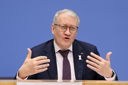 Bundespressekonferenz 15 Jahre katholischer Missbrauchsskandal in Berlin