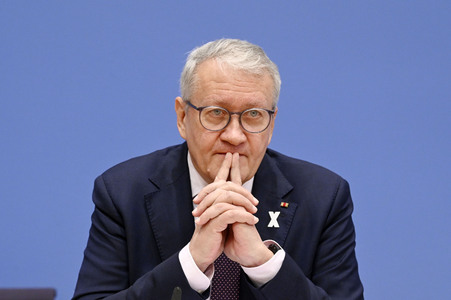 Bundespressekonferenz 15 Jahre katholischer Missbrauchsskandal in Berlin