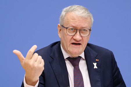 Bundespressekonferenz 15 Jahre katholischer Missbrauchsskandal in Berlin