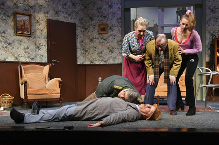 Theaterprobe 'Hausmeister Krause - Du lebst nur zweimal' in München