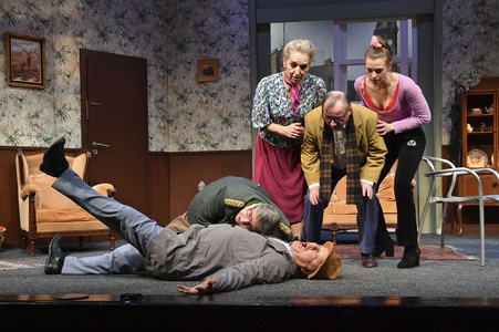 Theaterprobe 'Hausmeister Krause - Du lebst nur zweimal' in München