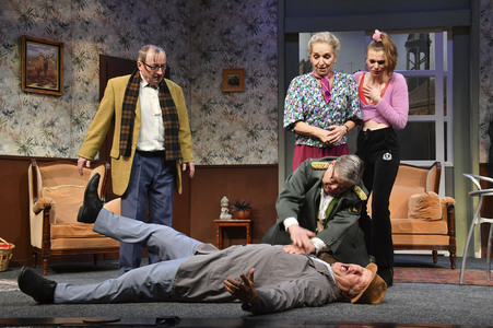 Theaterprobe 'Hausmeister Krause - Du lebst nur zweimal' in München