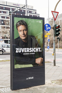 Wahlplakate zur Bundestagswahl 2025 in Berlin