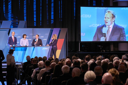 Wahlkampfveranstaltung der CDU in Langenhagen