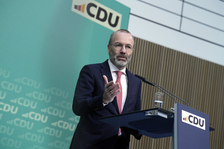 Pressekonferenz im Nachgang der Klausurtagung der EVP in Berlin