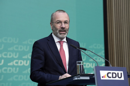 Pressekonferenz im Nachgang der Klausurtagung der EVP in Berlin
