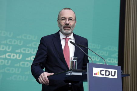 Pressekonferenz im Nachgang der Klausurtagung der EVP in Berlin