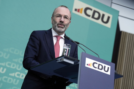 Pressekonferenz im Nachgang der Klausurtagung der EVP in Berlin