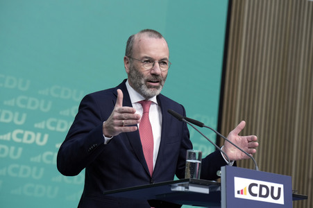 Pressekonferenz im Nachgang der Klausurtagung der EVP in Berlin