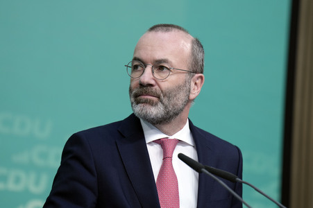 Pressekonferenz im Nachgang der Klausurtagung der EVP in Berlin