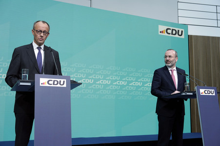 Pressekonferenz im Nachgang der Klausurtagung der EVP in Berlin