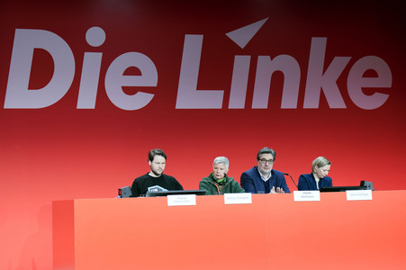 Außerordentlicher Parteitag der Partei Die Linke zur Bundestagswahl 2025 in Berlin