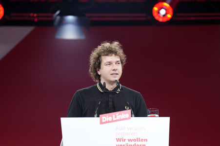 Außerordentlicher Parteitag der Partei Die Linke zur Bundestagswahl 2025 in Berlin
