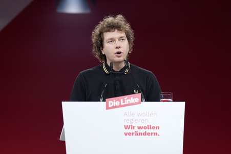 Außerordentlicher Parteitag der Partei Die Linke zur Bundestagswahl 2025 in Berlin