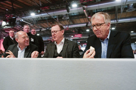 Außerordentlicher Parteitag der Partei Die Linke zur Bundestagswahl 2025 in Berlin