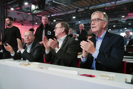 Außerordentlicher Parteitag der Partei Die Linke zur Bundestagswahl 2025 in Berlin