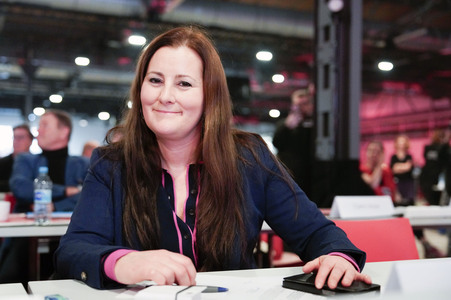 Außerordentlicher Parteitag der Partei Die Linke zur Bundestagswahl 2025 in Berlin