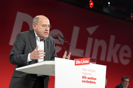 Außerordentlicher Parteitag der Partei Die Linke zur Bundestagswahl 2025 in Berlin