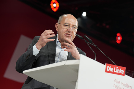 Außerordentlicher Parteitag der Partei Die Linke zur Bundestagswahl 2025 in Berlin