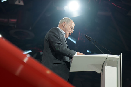 Außerordentlicher Parteitag der Partei Die Linke zur Bundestagswahl 2025 in Berlin