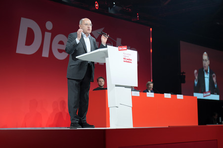 Außerordentlicher Parteitag der Partei Die Linke zur Bundestagswahl 2025 in Berlin