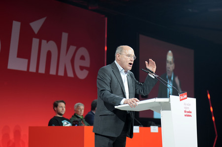 Außerordentlicher Parteitag der Partei Die Linke zur Bundestagswahl 2025 in Berlin